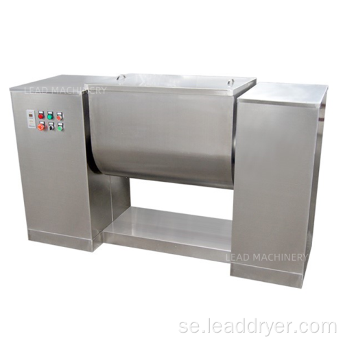 Industrial Guttered Wet Mixing Machine Trough Paddel Mixer